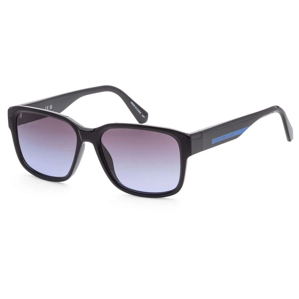 商品Calvin Klein|Calvin Klein Men's Black Rectangular Sunglasses,价格¥154,第1张图片