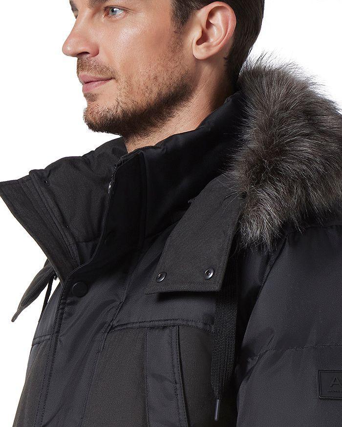 商品Andrew Marc|Tripp Removable Faux Fur Hooded Parka,价格¥2827,第6张图片详细描述