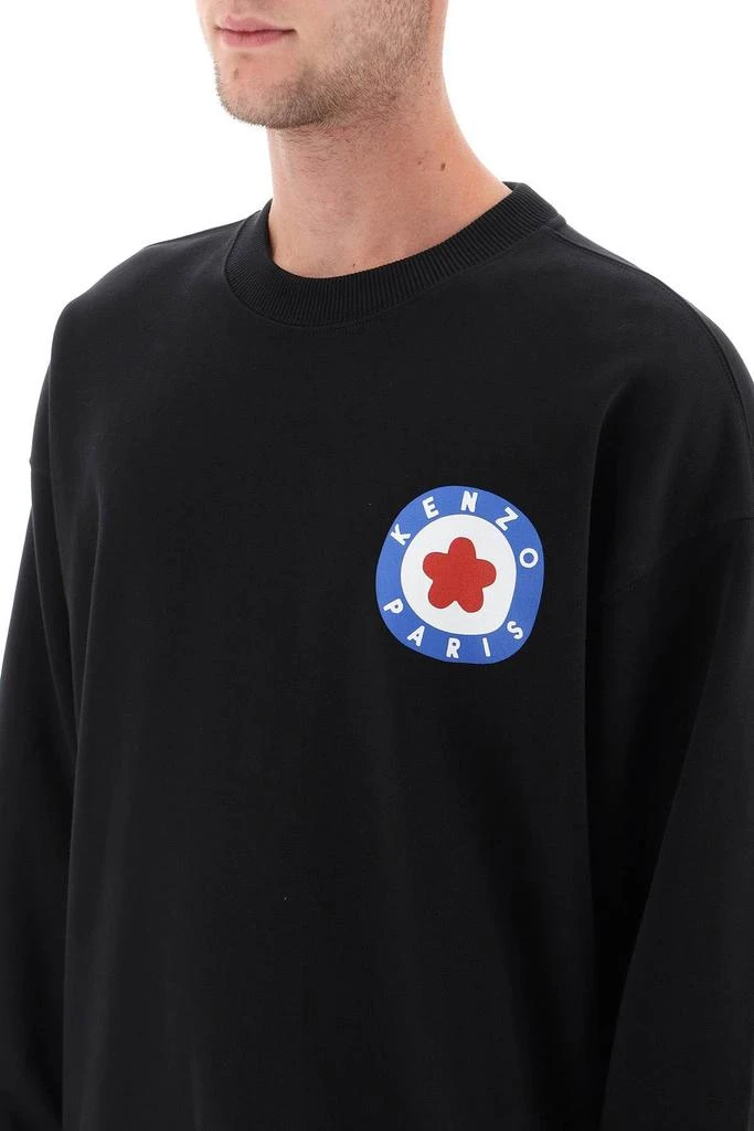 商品Kenzo|CREW-NECK SWEATSHIRT WITH KENZO TARGET PRINT,价格¥1072,第5张图片详细描述