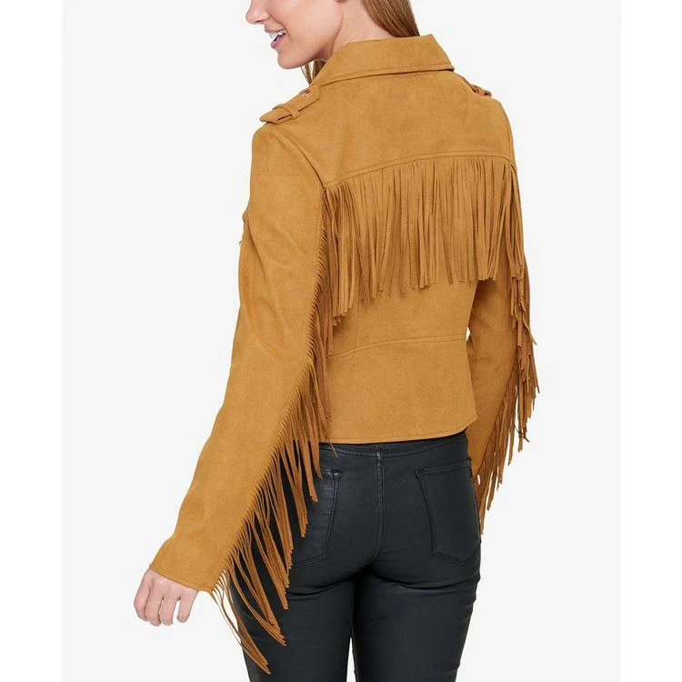 商品Tommy Hilfiger|Fringe Moto Jacket, Created for Macy's,价格¥422,第1张图片