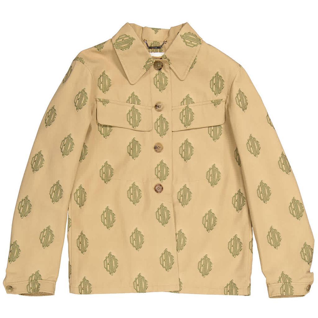 商品Chloé|Ladies Beige Embroidered Shirt Jacket,价格¥8444,第1张图片