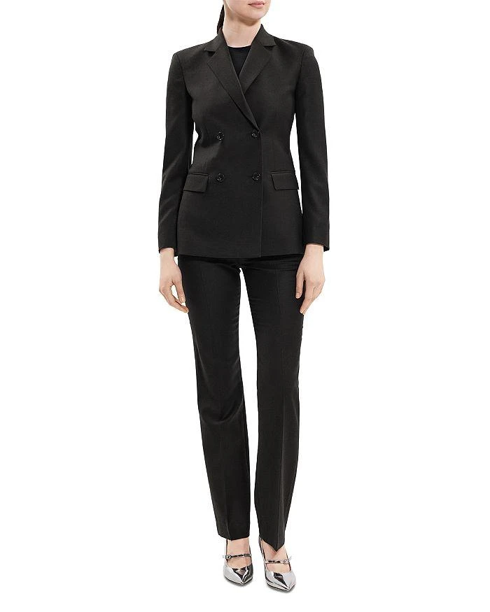 商品Theory|Wool Slim Double Breasted Blazer,价格¥4382,第2张图片详细描述