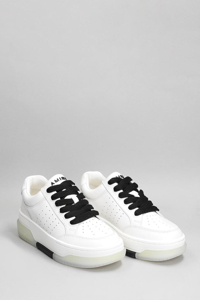 AMIRI Sneakers In White Leather商品第2张图片规格展示