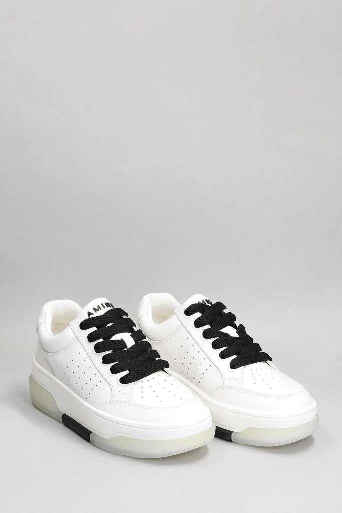 商品AMIRI|AMIRI Sneakers In White Leather,价格¥5525,第2张图片详细描述