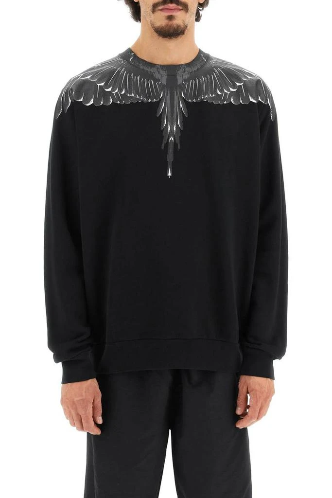 商品Marcelo Burlon|Marcelo burlon wings sweatshirt,价格¥1812,第2张图片详细描述