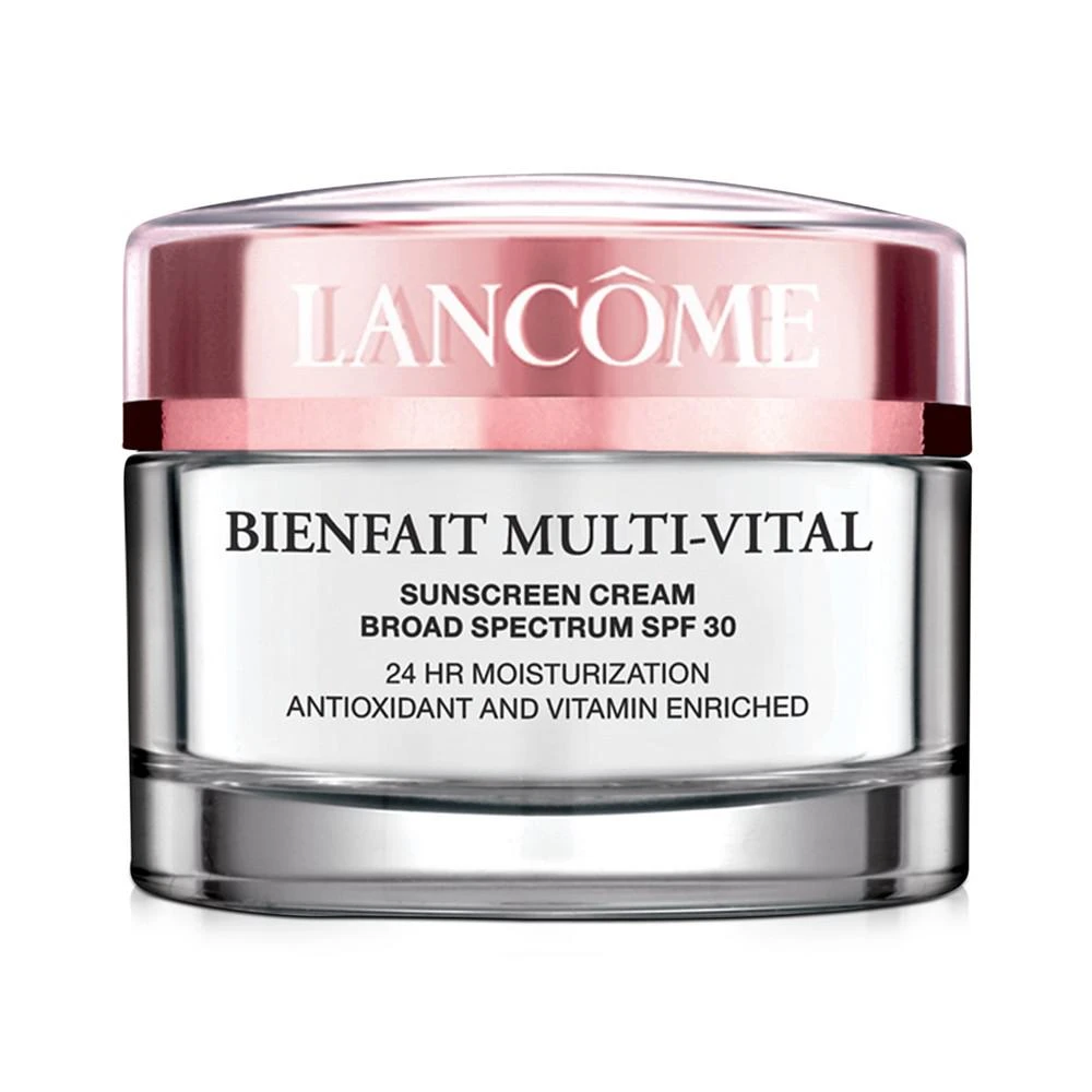 商品Lancôme|Bienfait Multi-Vital SPF 30 Day Cream Moisturizer and Sunblock, 1.7 oz.,价格¥371,第1张图片