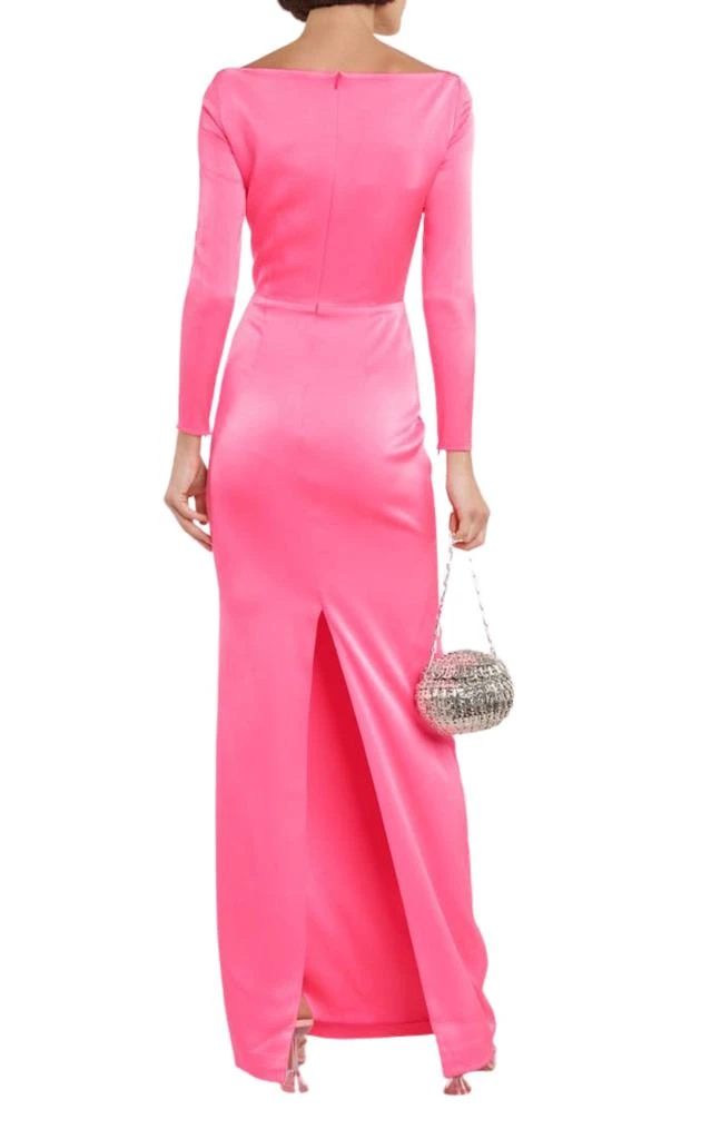 商品Alex Perry|Lane Satin Crepe Off Shoulder  Gown,价格¥18190,第3张图片详细描述