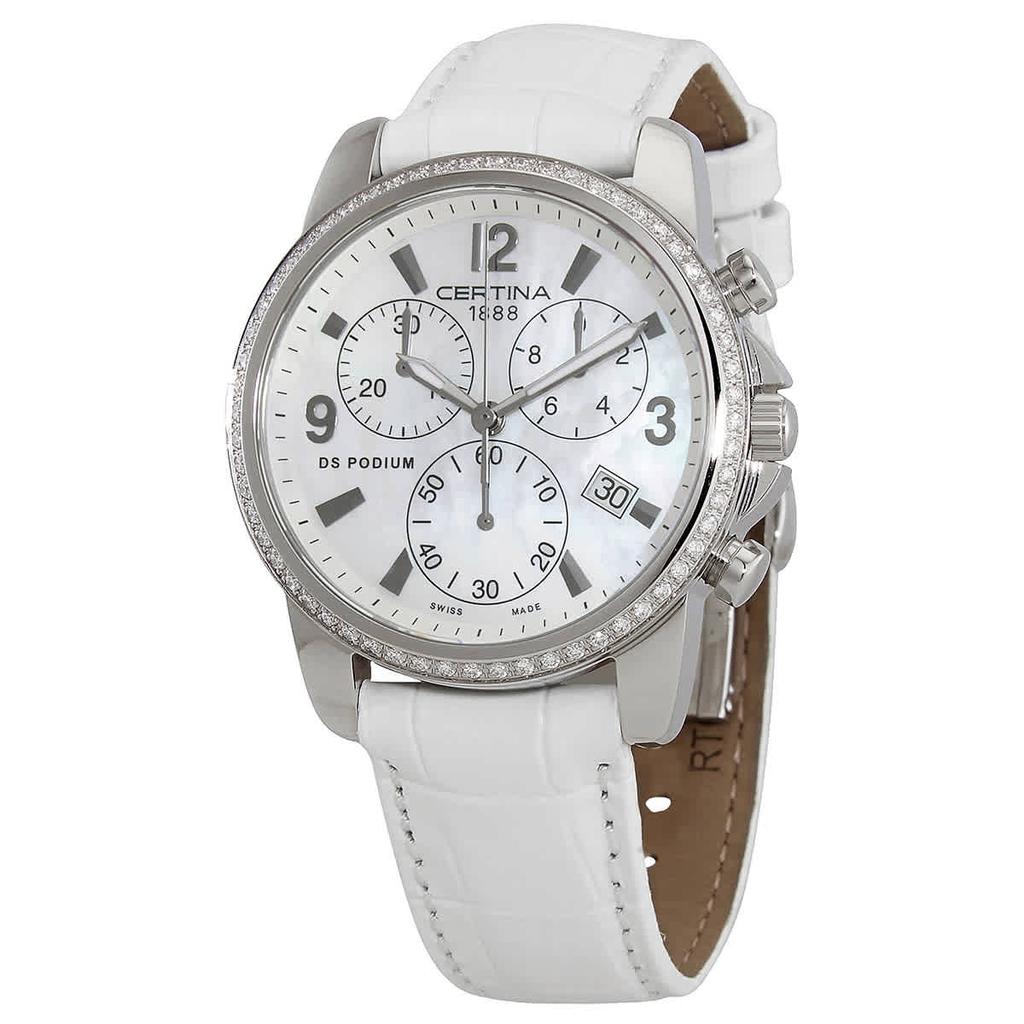 Certina DS Podium Ladies Chronograph Quartz Watch C0012171611710商品第1张图片规格展示