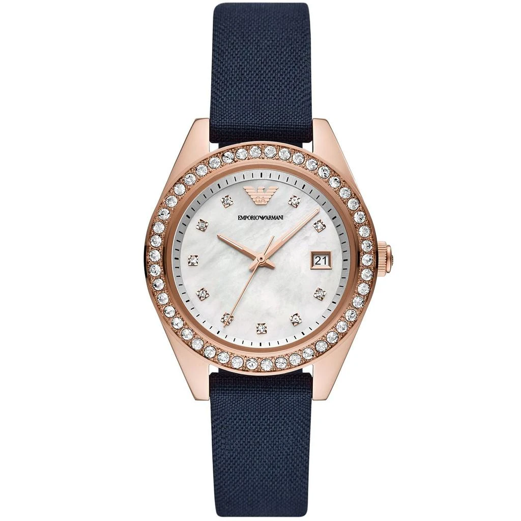 商品Emporio Armani|Emporio Armani Rose Gold Women Watch,价格¥1821,第1张图片