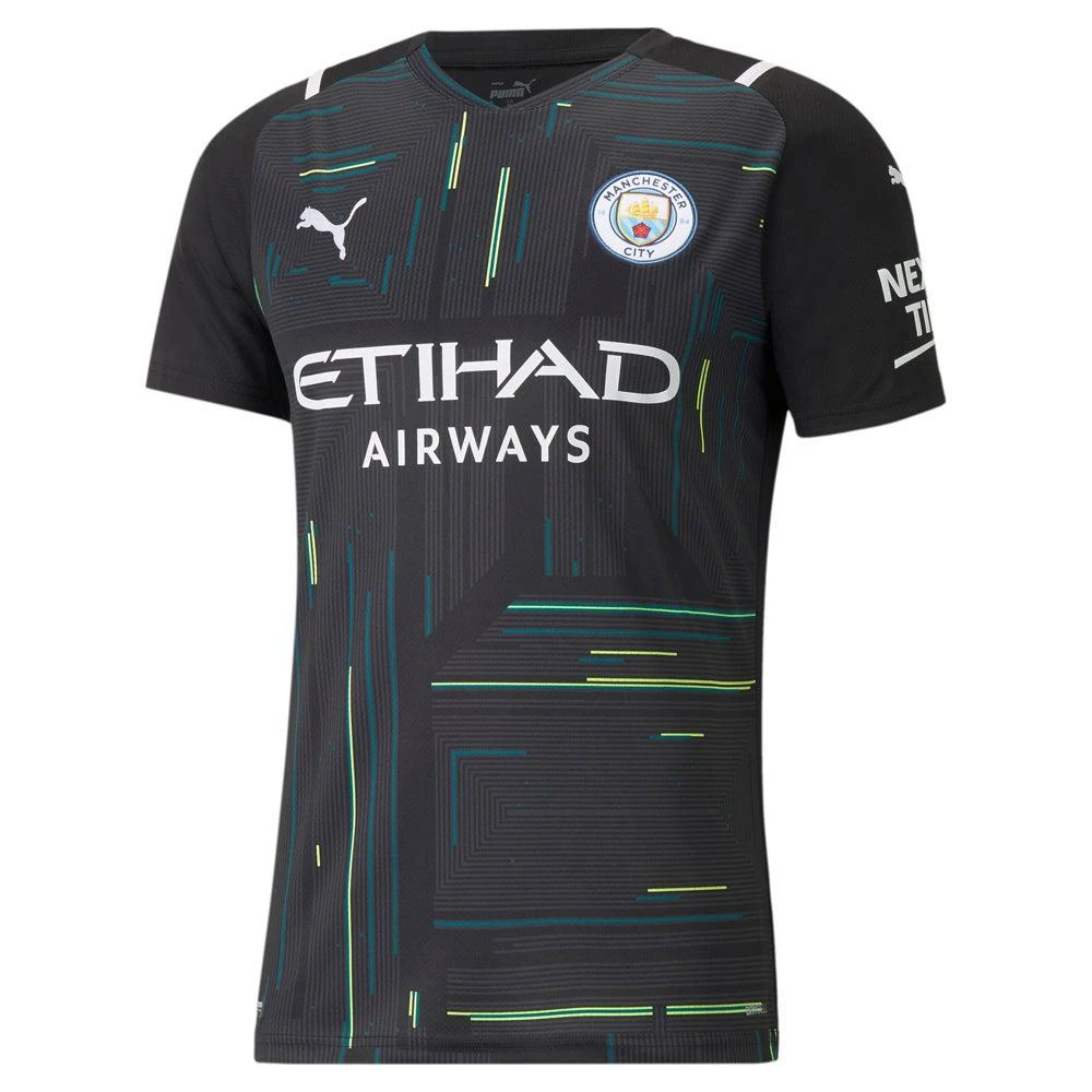 商品Puma|Mcfc Gk With Sponsor Logo Crew Neck Replica Jersey,价格¥414,第1张图片