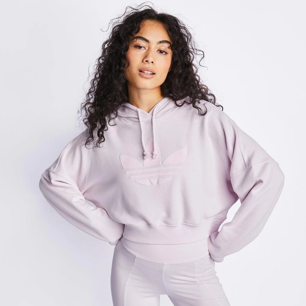 商品Adidas|adidas Originals Aerobic Over The Head Hoody - Women Hoodies,价格¥477,第1张图片