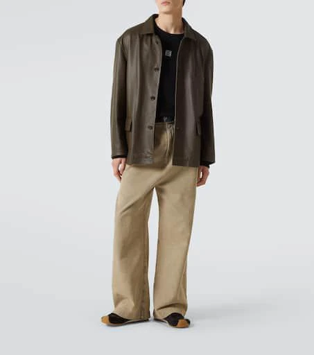 商品Loewe|Ballet Runner 2.0皮革运动鞋,价格¥8955,第2张图片详细描述