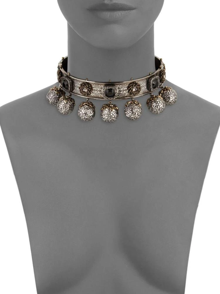 商品Alexander McQueen|Sphered Crystal Choker,价格¥9429,第2张图片详细描述