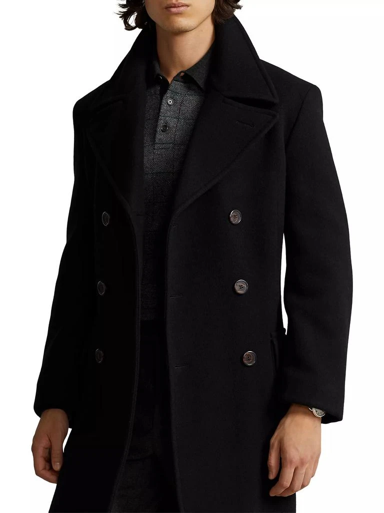 商品Ralph Lauren|Wool Double-Breasted Coat,价格¥7488,第3张图片详细描述