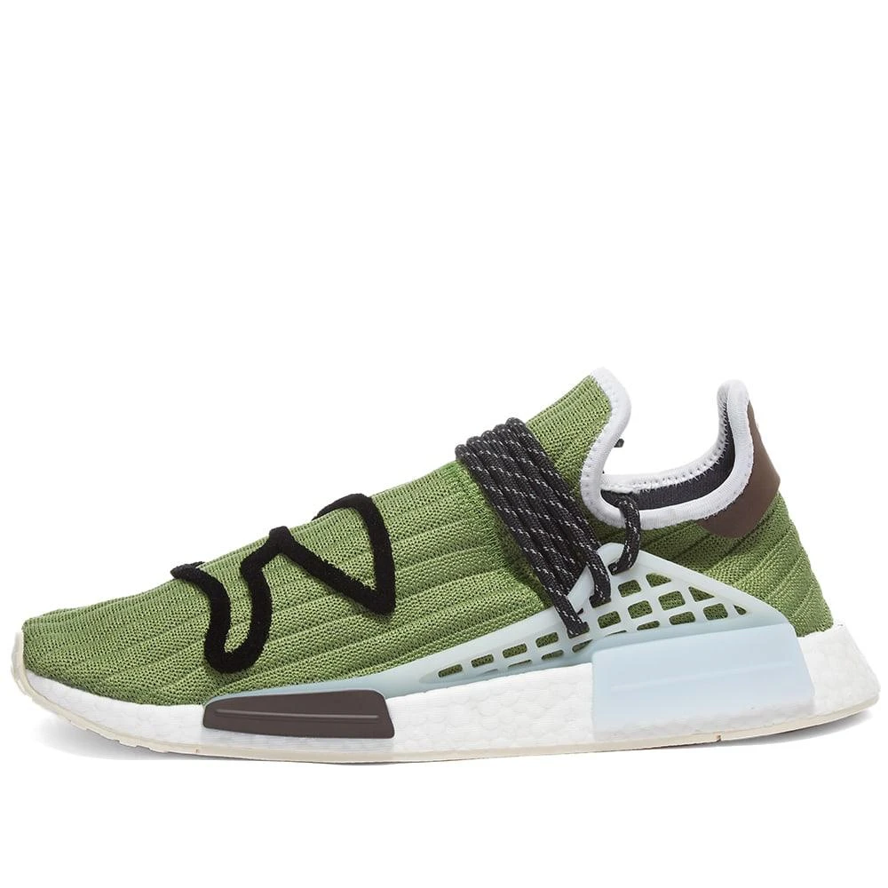 商品Adidas|男款 BBC 联名 adidas HU NMD 经典跑鞋 绿色,价格¥833,第2张图片详细描述