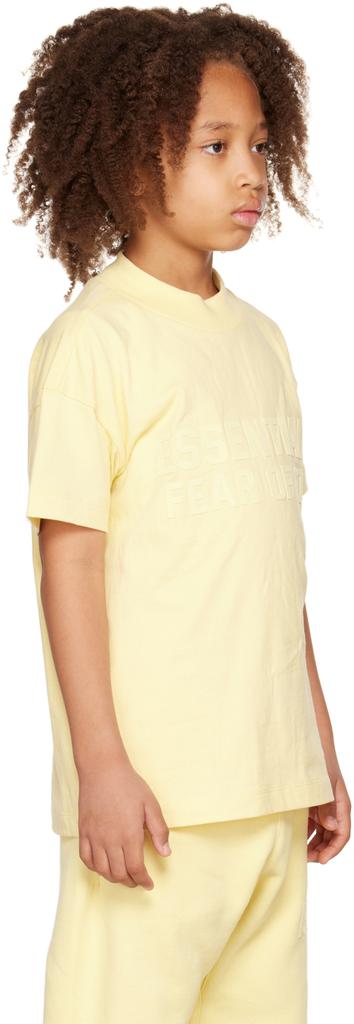 Kids Yellow Logo T-Shirt商品第2张图片规格展示