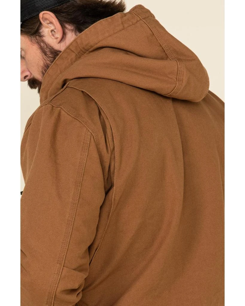 商品Carhartt|Carhartt Men's Relaxed Fit Washed Duck Sherpa-Lined Jacket,价格¥1085,第5张图片详细描述