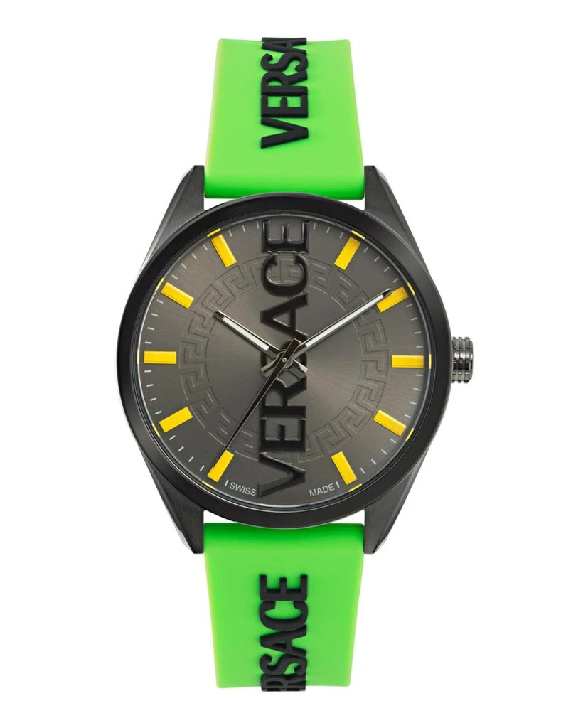 商品Versace|V-Vertical Silicone Watch,价格¥4742,第1张图片