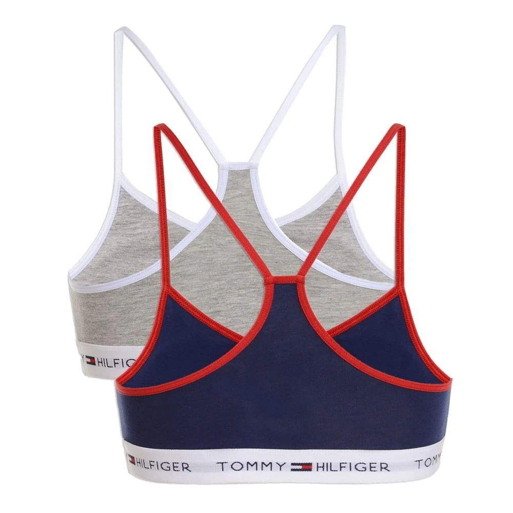 商品Tommy Hilfiger|Little & Big Girls 2-Pk. Logo-Band Bras 女童内衣文胸,价格¥147,第2张图片详细描述