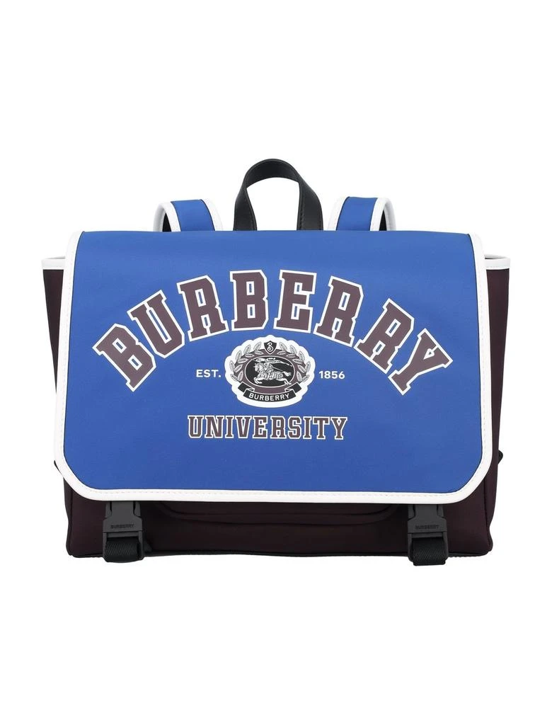 商品Burberry|Burberry Kids College Logo-Printed Foldover-Top Backpack,价格¥3206,第1张图片