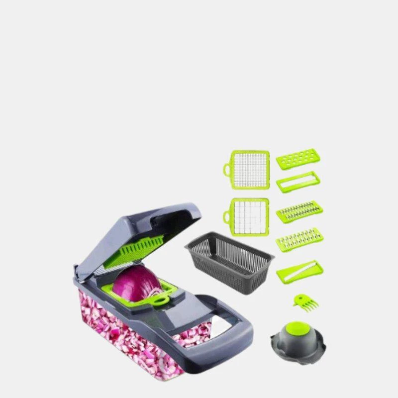 商品Vigor|Professional Vegetable Slicer for Kitchen 12 In 1 Bulk 3 Sets 3 PACK,价格¥360,第1张图片