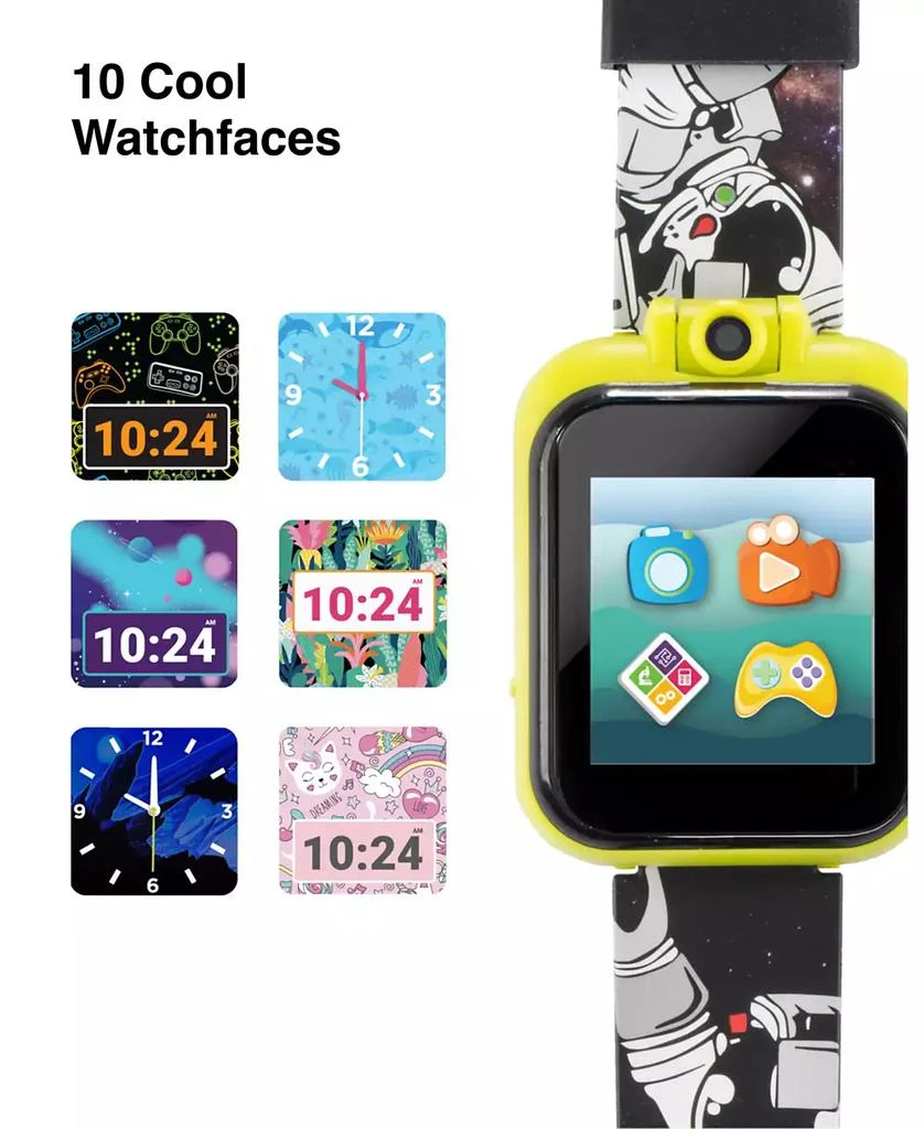 商品Playzoom|2 Kids Black Silicone Strap Smartwatch,价格¥188,第4张图片详细描述