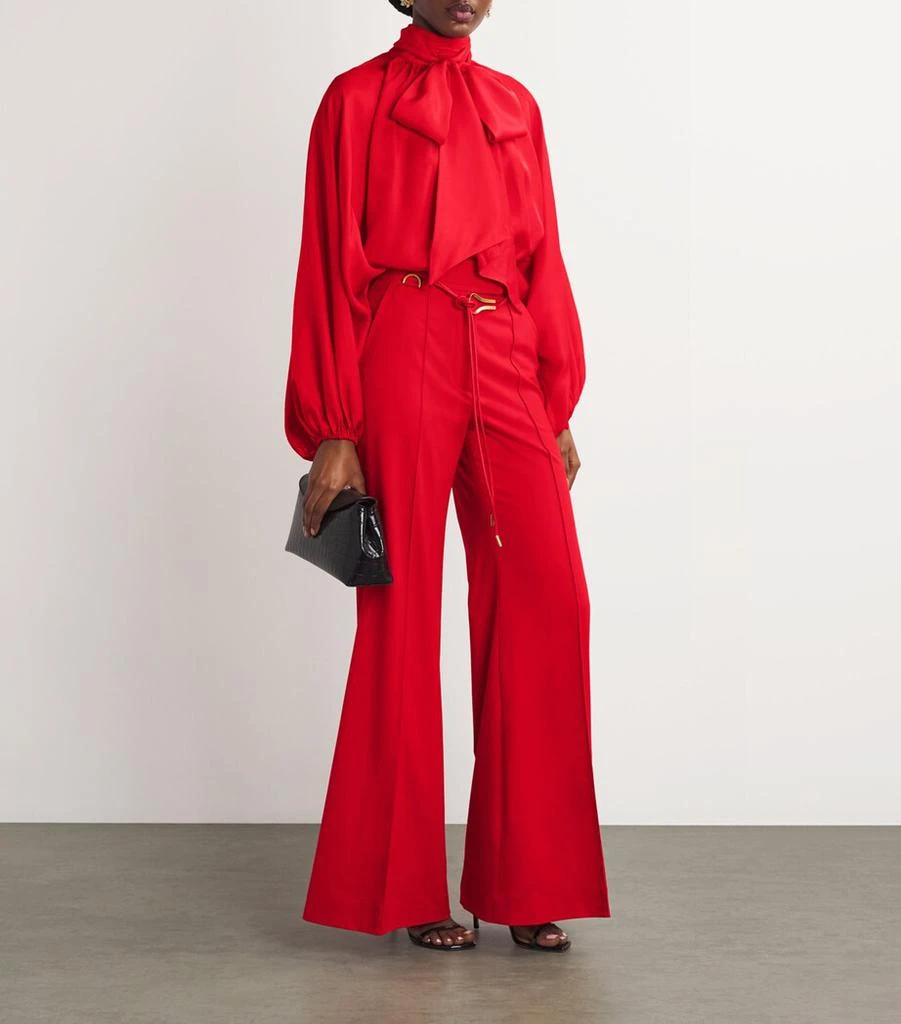 商品Zimmermann|Silk Crush Pussybow Blouse,价格¥7403,第2张图片详细描述