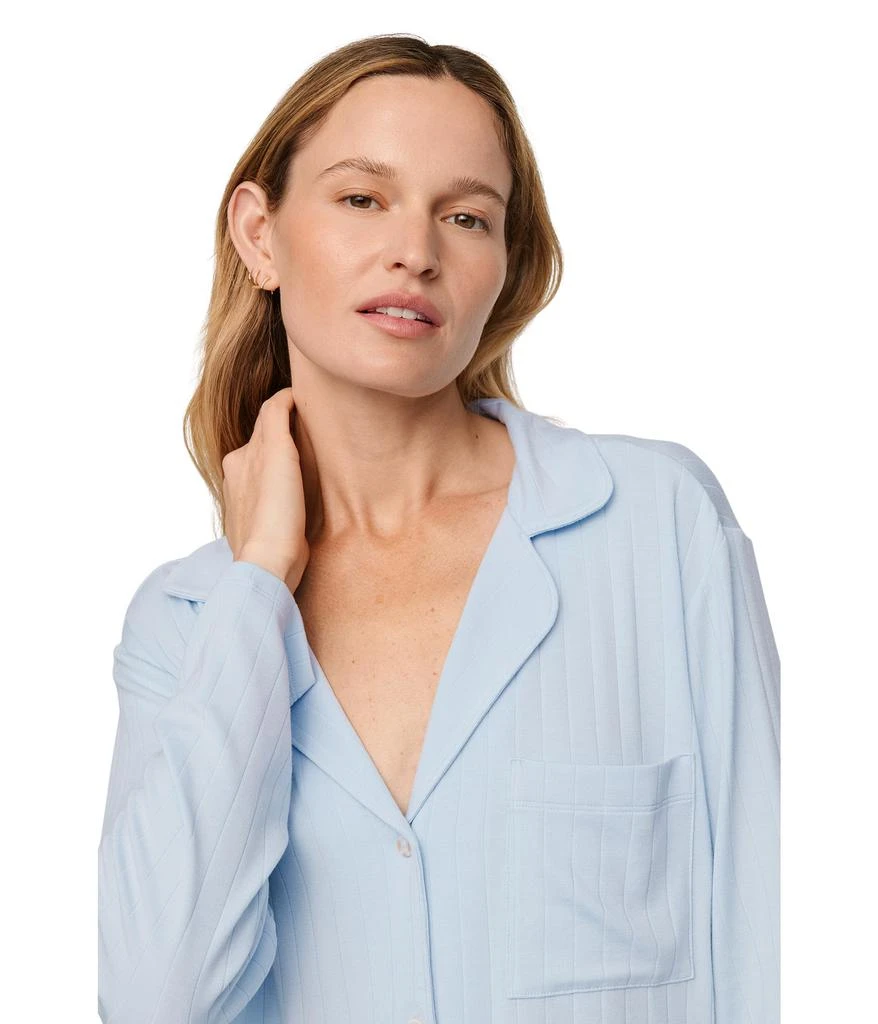 商品Eberjey|Gisele Rib Long Pj Set,价格¥1266,第3张图片详细描述