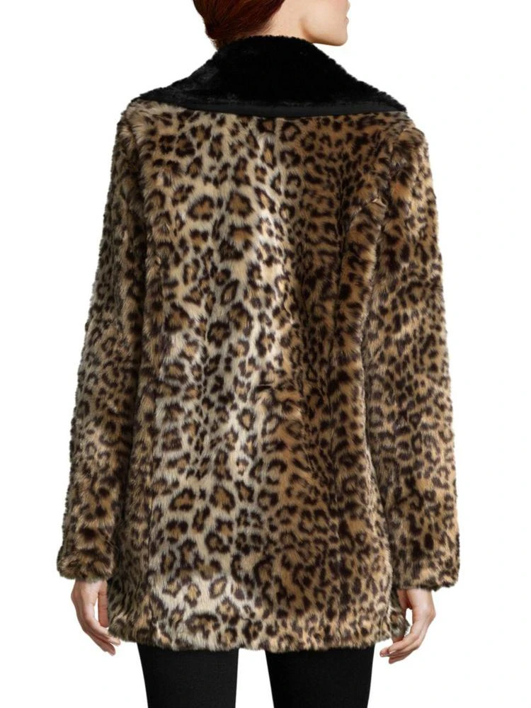 商品LPA|Oversized Faux Fur Leopard Coat,价格¥1984,第2张图片详细描述