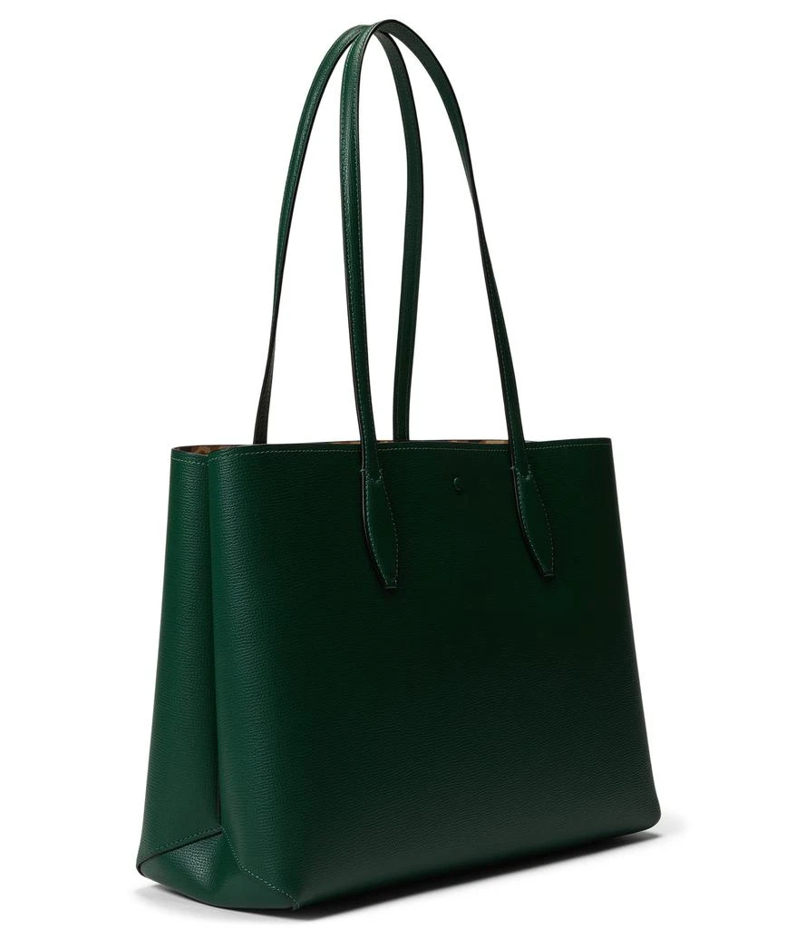 商品Kate Spade|All Day Leopard Pop Printed Cross Grain Leather Large Tote,价格¥1863,第2张图片详细描述