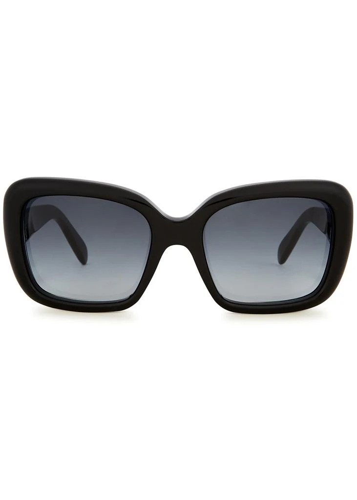 商品Celine|Black oversized sunglasses,价格¥4449,第2张图片详细描述