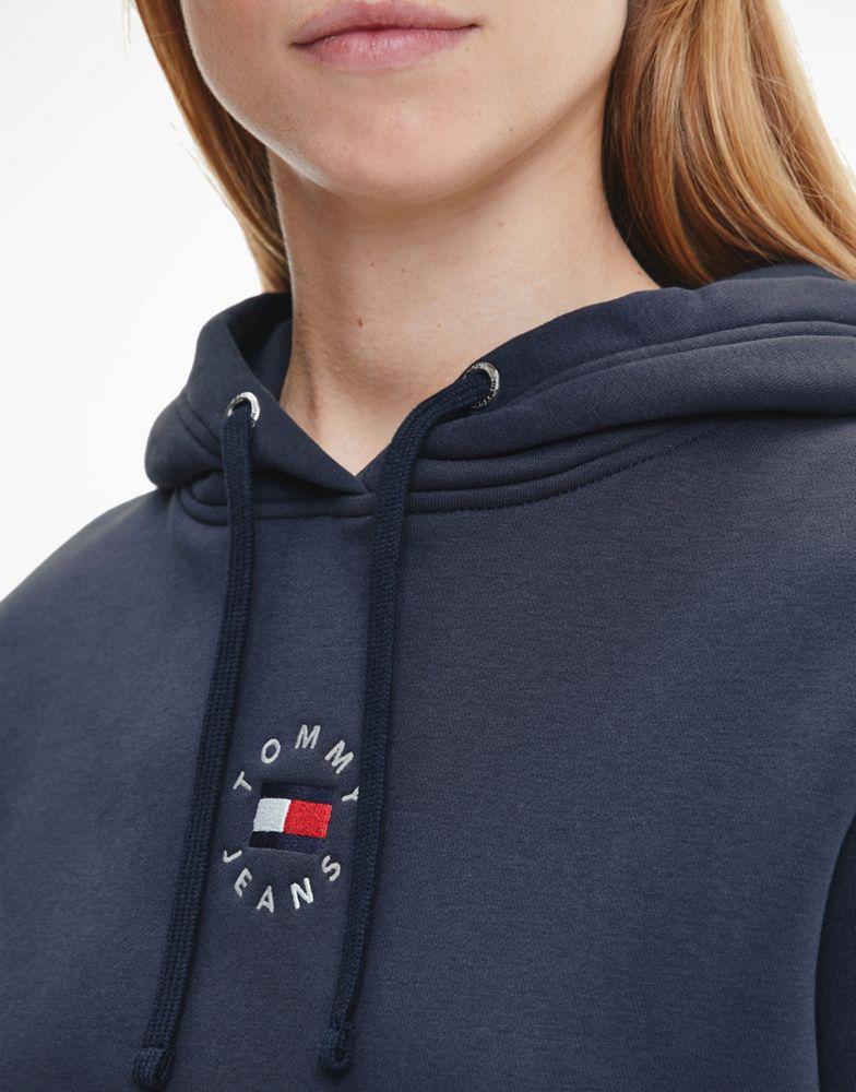 商品Tommy Hilfiger|Tommy Jeans flag logo hoodie in navy,价格¥395,第4张图片详细描述