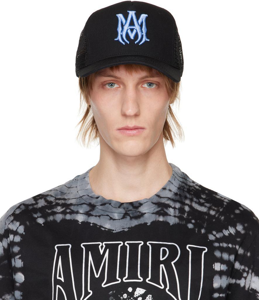 商品AMIRI|Black Embroidered Cap,价格¥2710,第1张图片