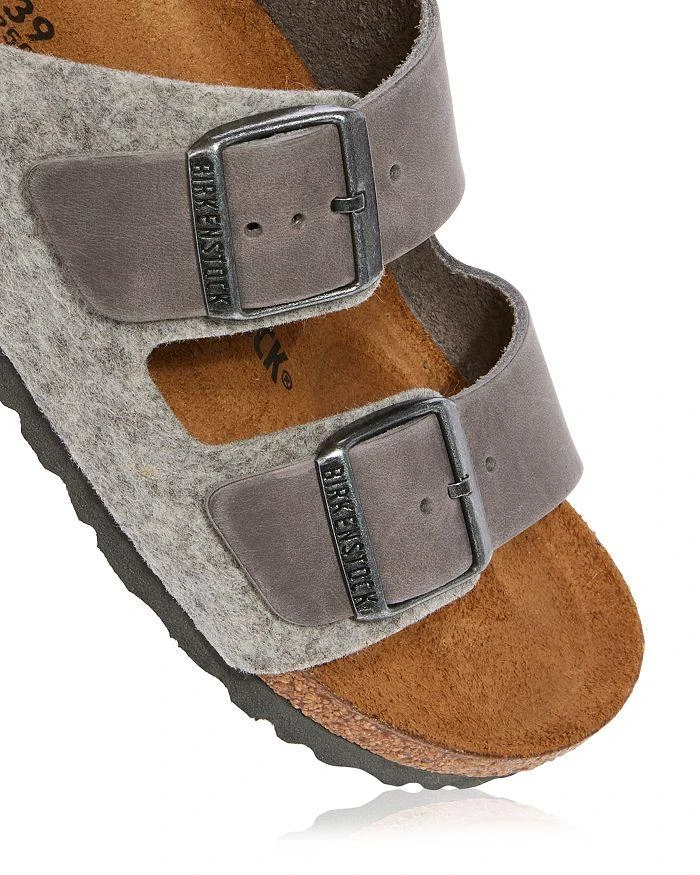 商品Birkenstock|Women's Arizona Wool & Leather Slide Sandals,价格¥960,第5张图片详细描述