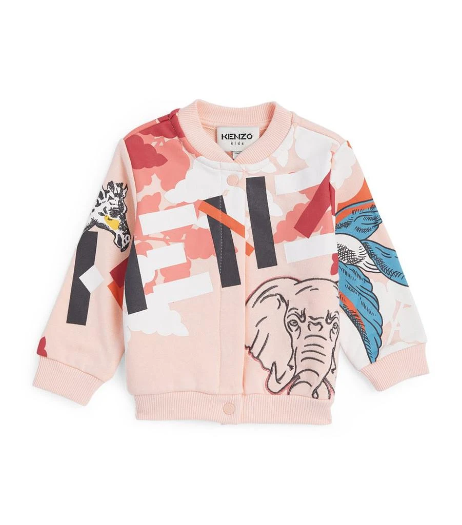 商品Kenzo|Jungle Print Bomber Jacket (9-36 Months),价格¥900,第1张图片