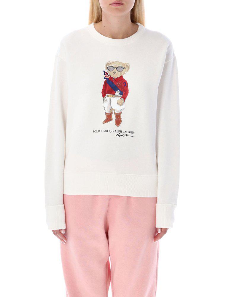 商品Ralph Lauren|Polo Ralph Lauren Polo Bear Crewneck Sweatshirt,价格¥1164-¥1251,第1张图片