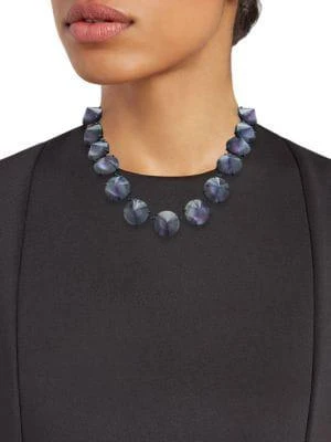 商品Kendra Scott|Jolie Glass Mother Of Pearl Necklace,价格¥496,第2张图片详细描述