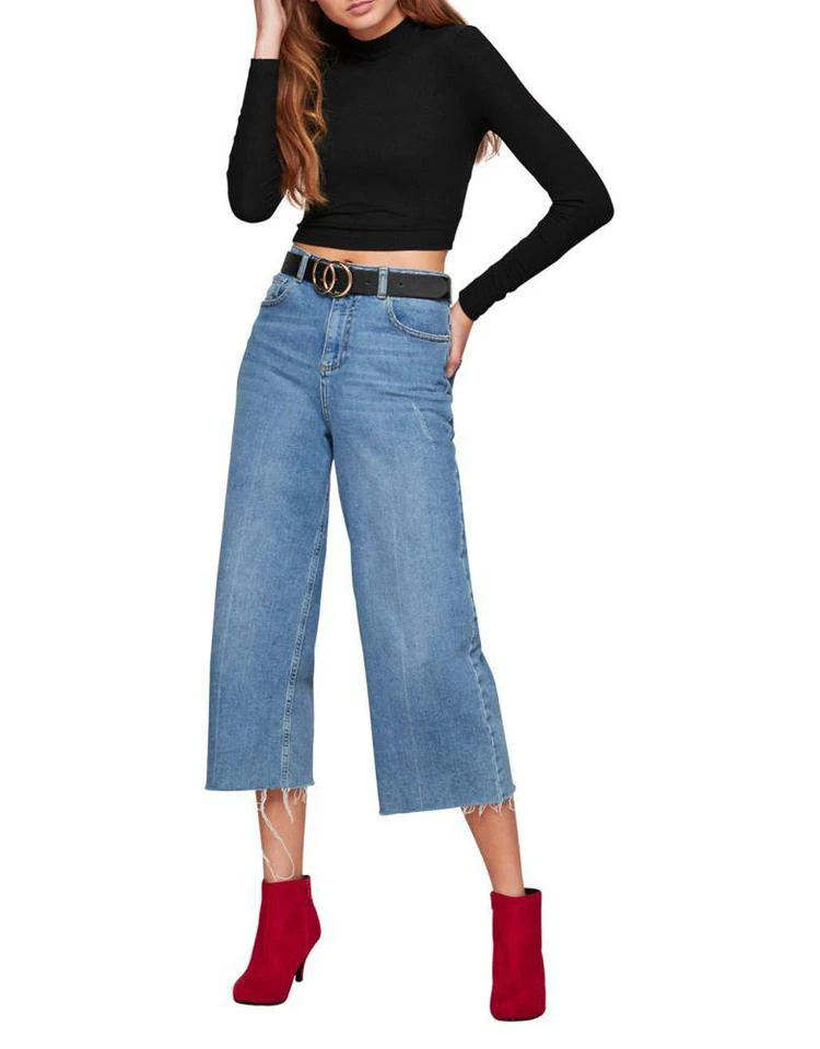 商品Miss Selfridge|Funnelneck Crop Top,价格¥113,第4张图片详细描述