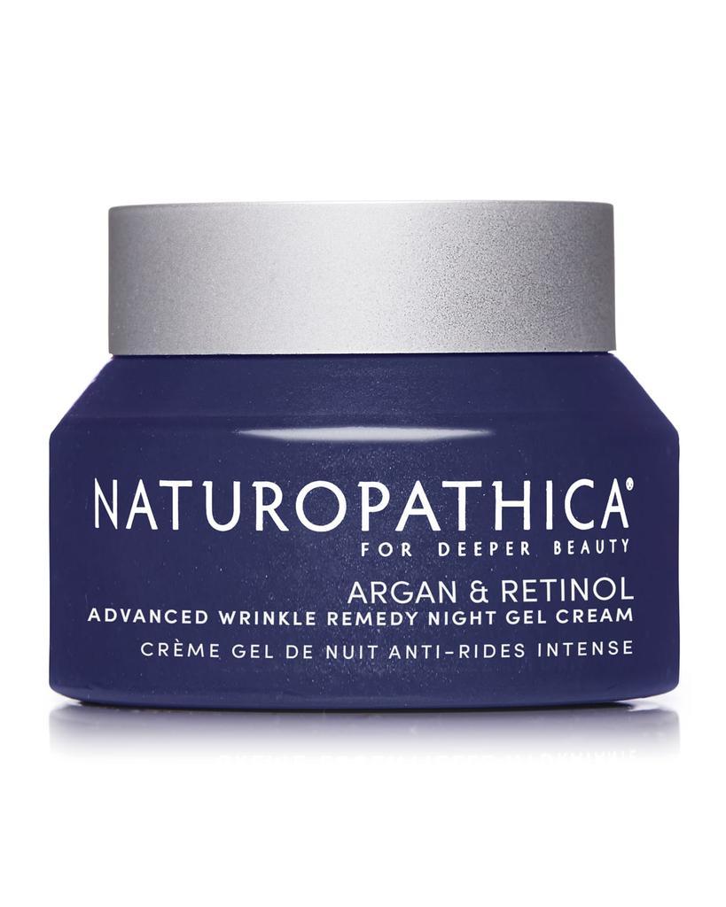 商品Naturopathica|Argan and Peptide Advanced Wrinkle Remedy Night Gel Cream, 1.7 oz.,价格¥964,第1张图片