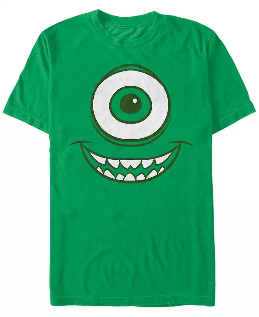 商品FIFTH SUN|Disney Pixar Men's Monsters Inc. Mike Wazowski Big Face Costume Short Sleeve T-Shirt,价格¥185,第1张图片