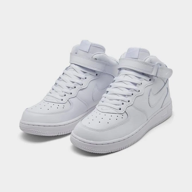 商品NIKE|Little Kids' Nike Air Force 1 Mid LE Casual Shoes,价格¥484,第2张图片详细描述