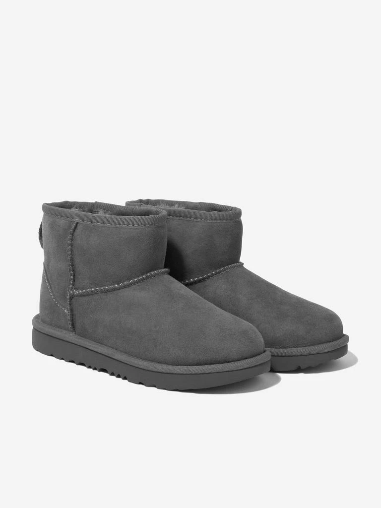 商品UGG|UGG Kids Classic Mini II Boots in Grey,价格¥1082,第2张图片详细描述