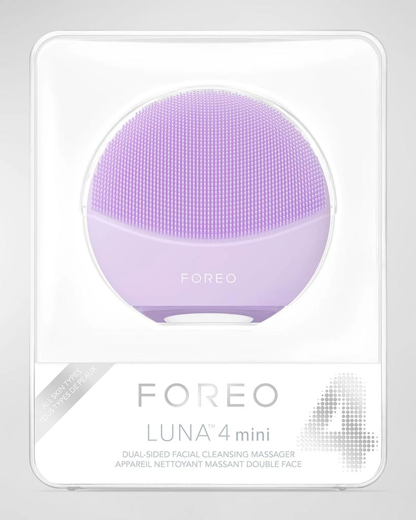 商品Foreo|Luna 4 Mini Deep Cleansing Dual-Sided Facial Cleansing Massager,价格¥1536,第3张图片详细描述