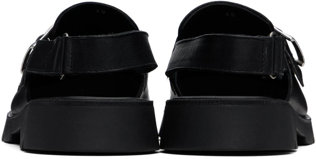 商品KLEMAN|Black Cambuse CA VGT Sandals,价格¥1148,第2张图片详细描述