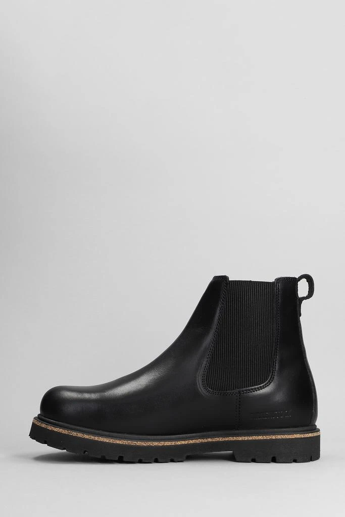 商品Birkenstock|Highwood Combat Boots In Black Leather,价格¥1685,第3张图片详细描述