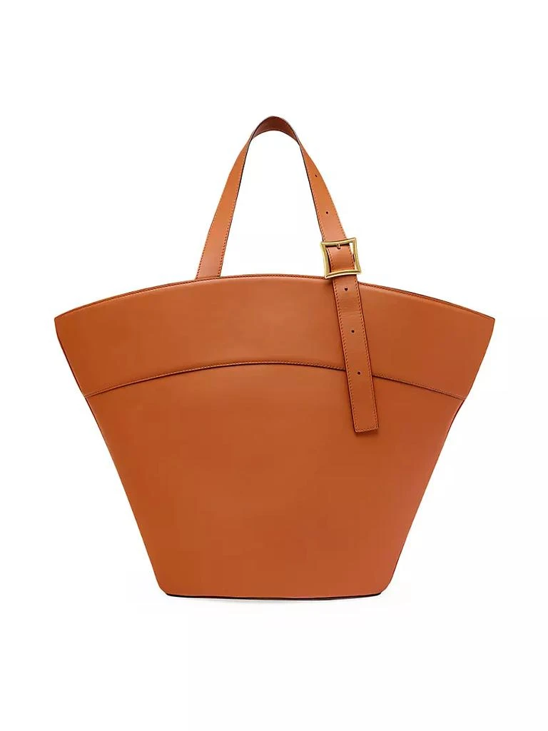 商品MCM|Lauretos Large Leather Shopper Tote Bag,价格¥13145,第4张图片详细描述