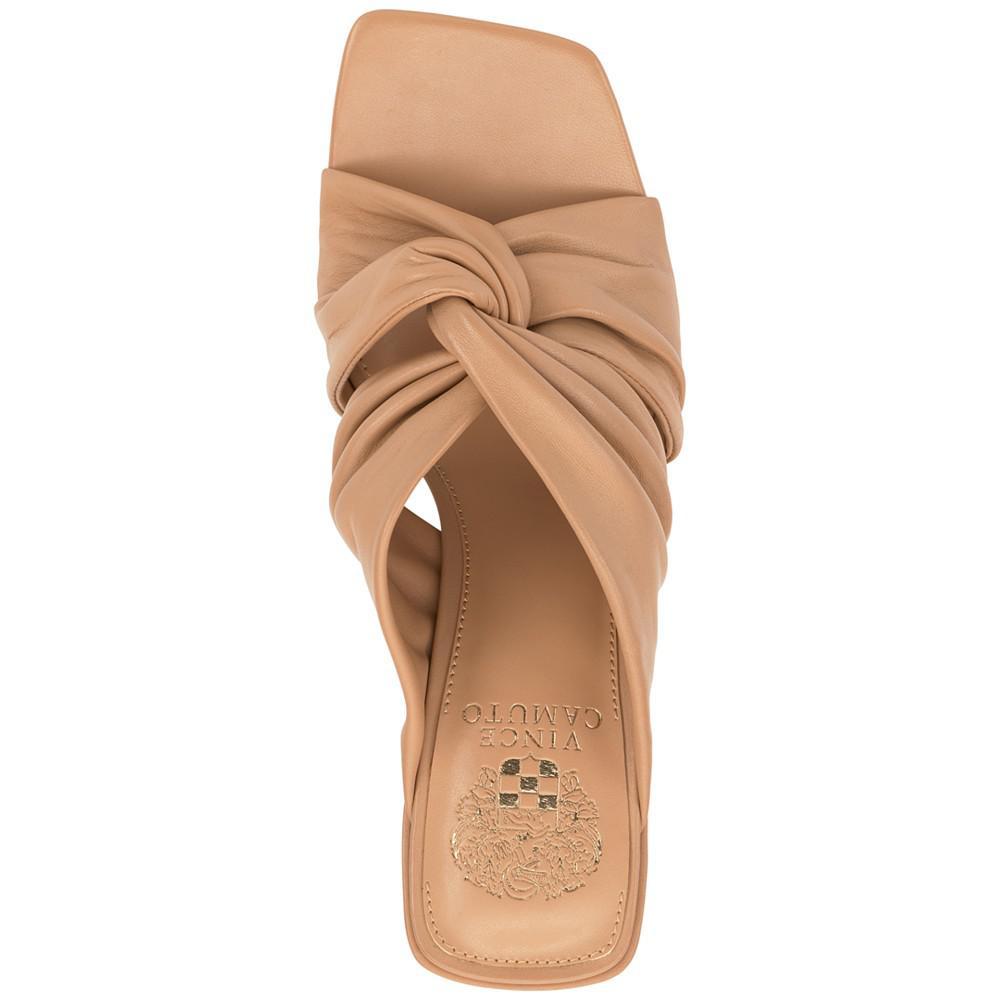 商品Vince Camuto|Women's Jenabie Twist Block Heel Sandals,价格¥583,第6张图片详细描述
