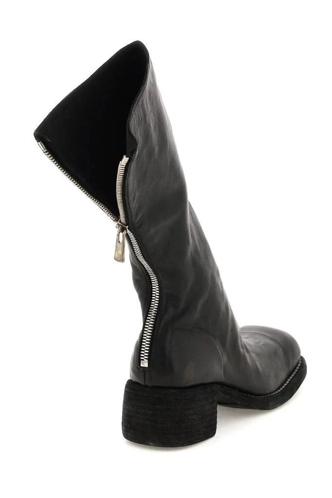 商品guidi|SQUARED TOE LEATHER BOOTS,价格¥7468,第4张图片详细描述