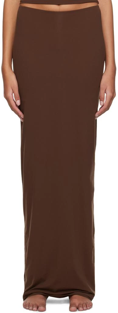 商品SKIMS|Brown Fits Everybody Maxi Skirt,价格¥594,第1张图片