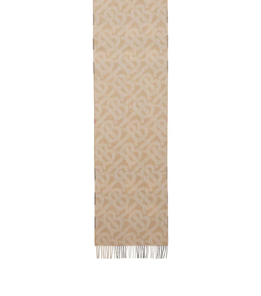 商品Burberry|Cashmere Montage Scarf,价格¥4398,第6张图片详细描述